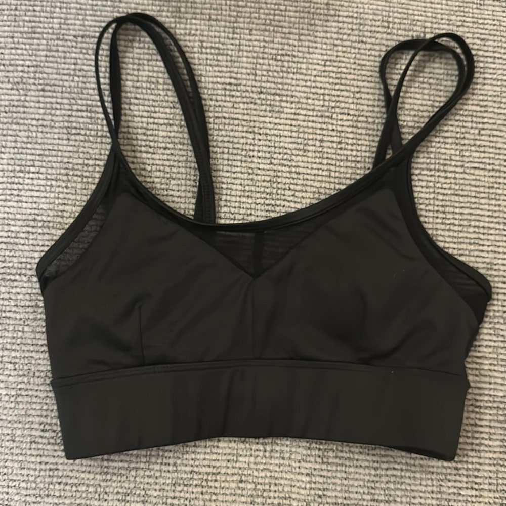 Black Sports Bra NWOT - Picture 1 of 3